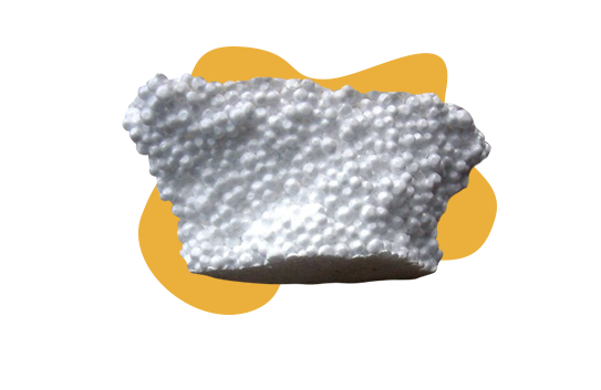 material de poliuretano espreado